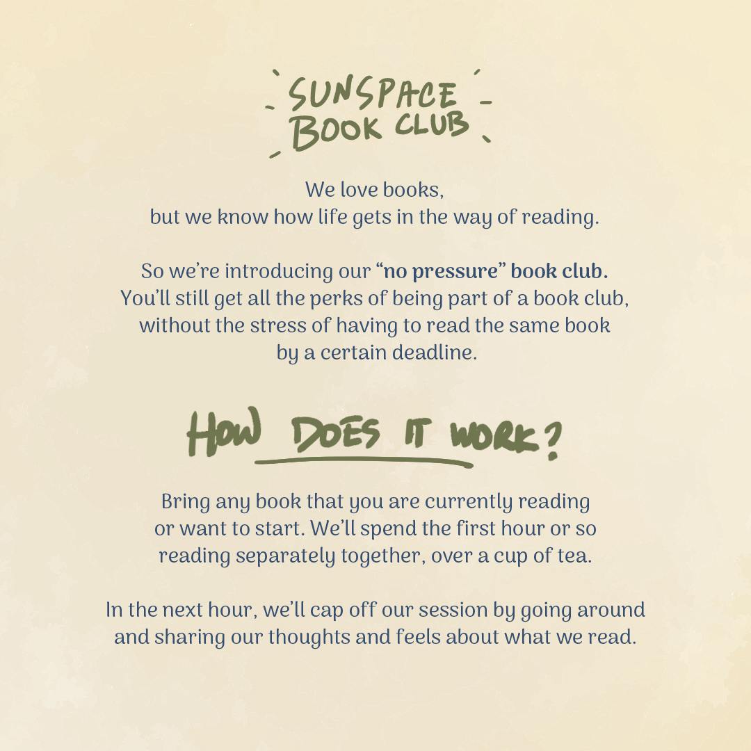 Sunspace Book Club
