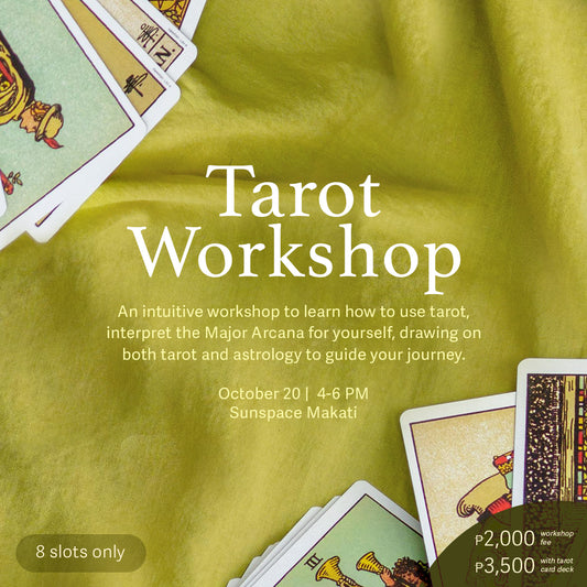 Tarot Workshop | Oct 20, 4-6PM