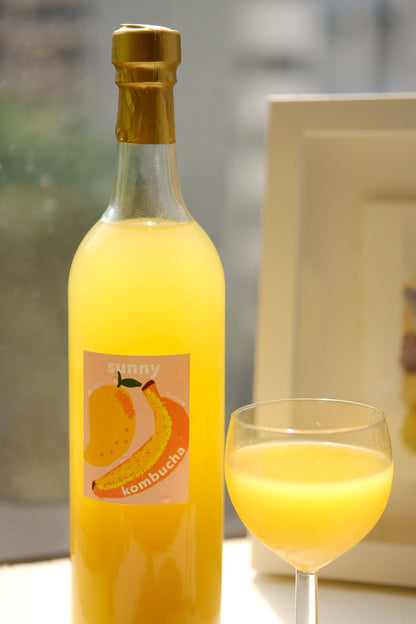 preorder ✨ mango banana kombucha