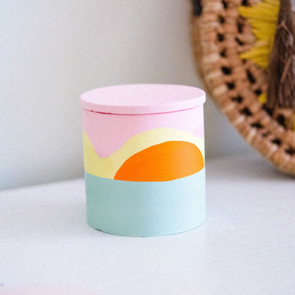 sea soy candle