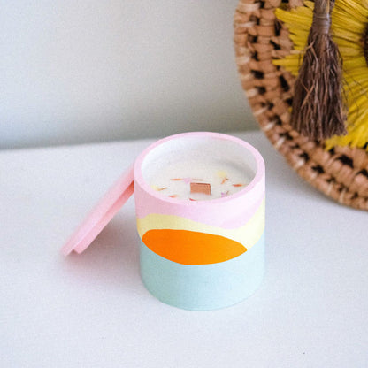 sea soy candle
