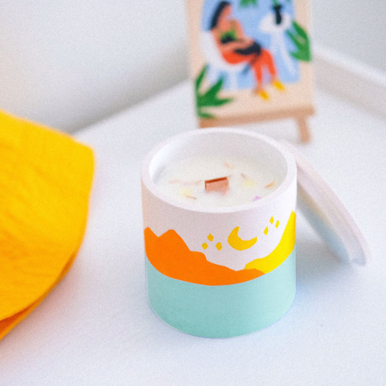 moonlight soy candle