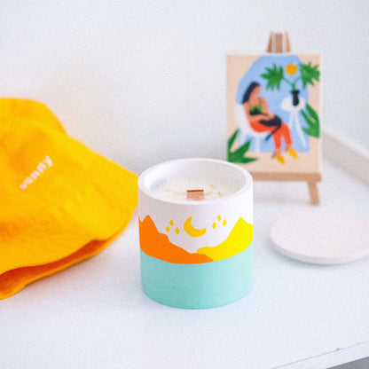 moonlight soy candle