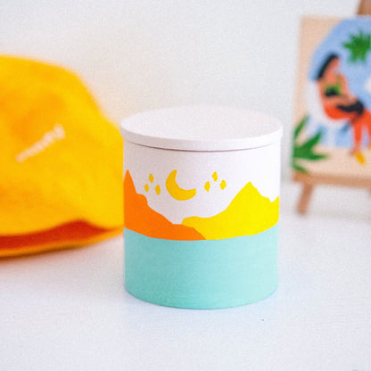moonlight soy candle