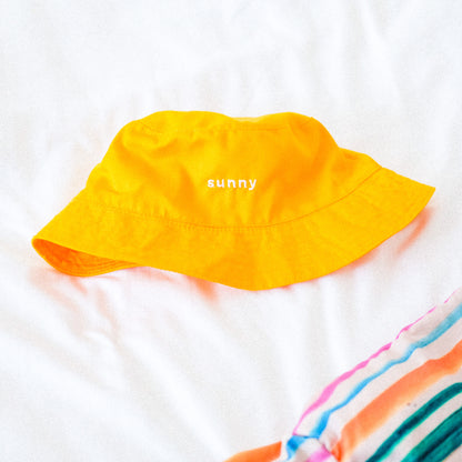 sunny bucket hat